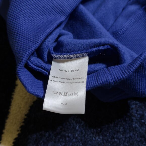 Anine Bing Sport Blue Sweater Womens Medium - Picture 5 of 5